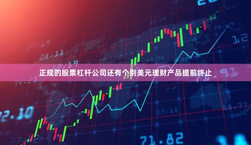 正规的股票杠杆公司还有个别美元理财产品提前终止