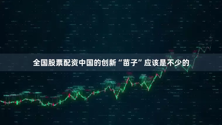 全国股票配资中国的创新“苗子”应该是不少的